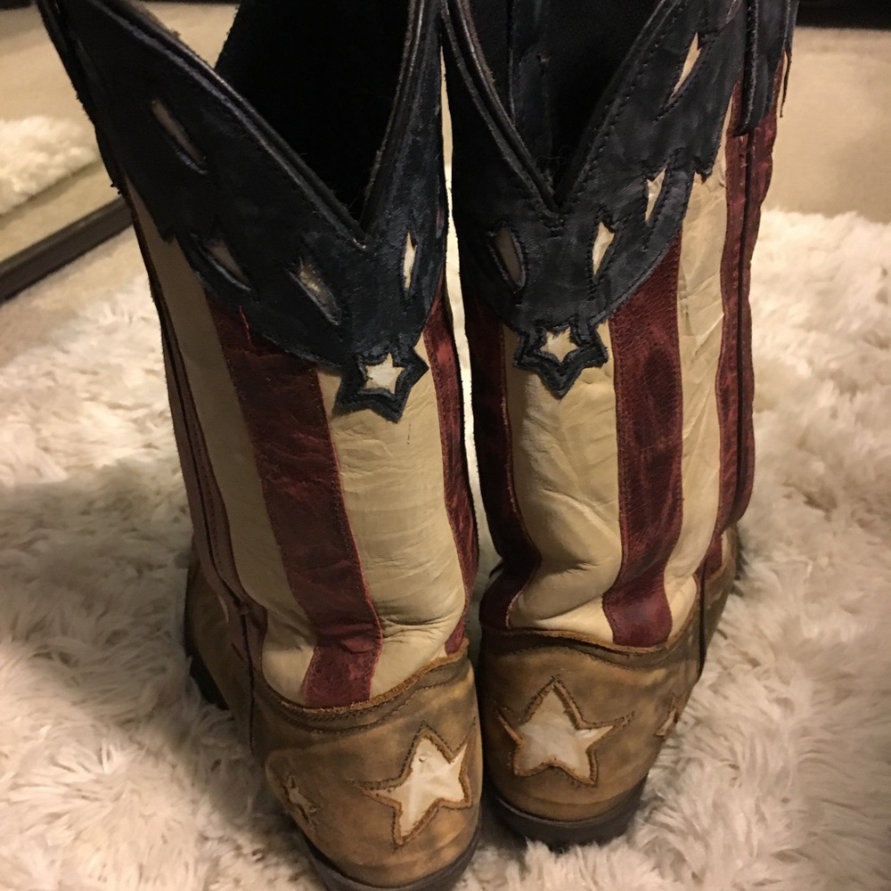 Laredo American Flag Liberty Western Boots - Picture 3 of 7